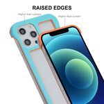 ENKAY Frameless Hollow Shockproof PC Case for iPhone 12 Pro Max, For iPhone 12 Pro Max