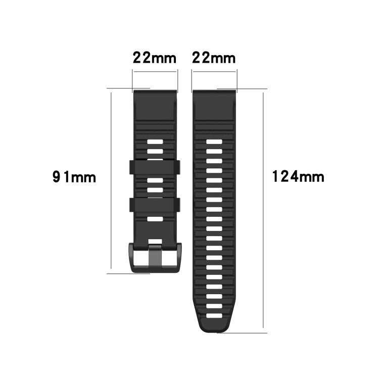 Silicone Sports Strap, For Garmin Approach s60, For Garmin Forerunner 935, For Garmin Forerunner 945