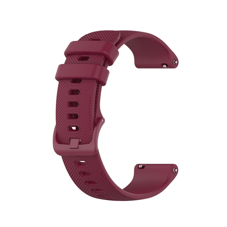 Checkered Silicone Strap, For Huawei Watch GT3 42mm, For Huawei Watch GT2 42mm, For Huawei Watch 2, For Honor Watch ES