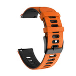 20mm Mixed-Color Silicone Strap, For Huawei Watch GT3 42mm, For Huawei Watch GT2 42mm