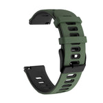 20mm Mixed-Color Silicone Strap, For Samsung Galaxy watch 42mm, For Samsung Gear sport
