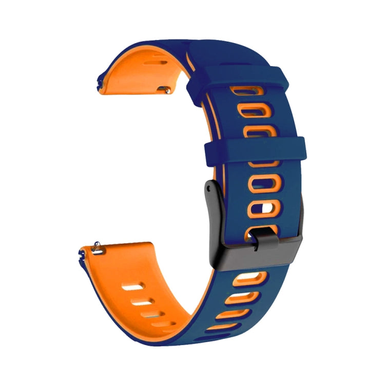 20mm Mixed-Color Silicone Strap, For Samsung Galaxy watch 42mm, For Samsung Gear sport