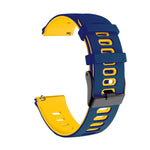 20mm Mixed-Color Silicone Strap, For Samsung Galaxy watch 42mm, For Samsung Gear sport