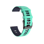 20mm Mixed-Color Silicone Strap, For Samsung Galaxy watch 42mm, For Samsung Gear sport