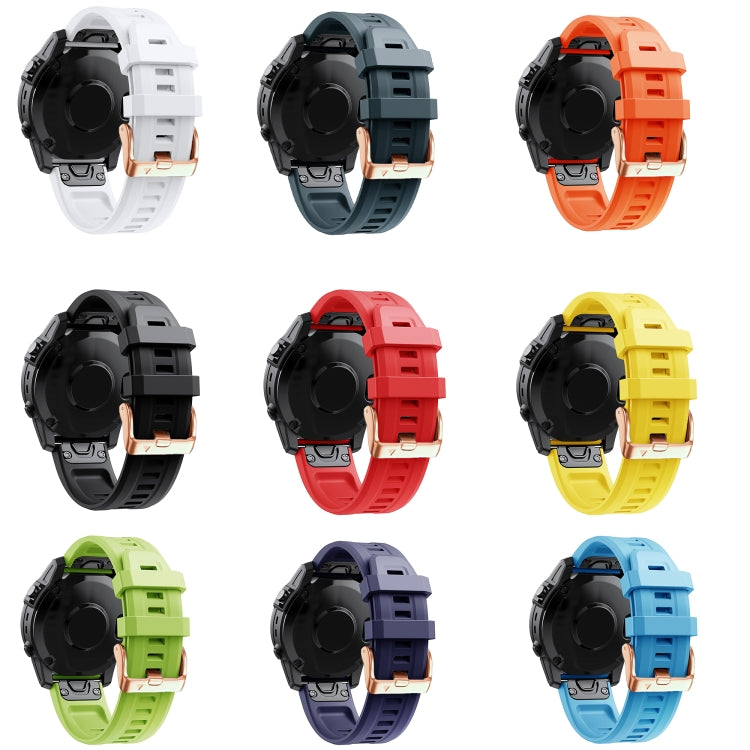 20mm Silicone Watch Band, For Garmin Instinct 2S, For Garmin Fenix 7s, For Garmin Descent Mk2S, For Garmin Fenix 6S, For Garmin Fenix 5S Plus