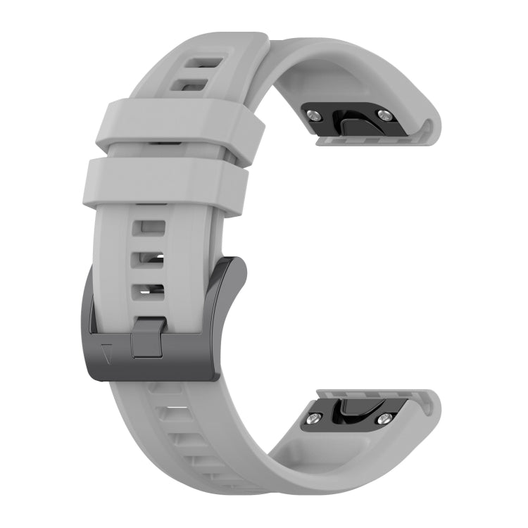 20mm Silicone Solid Color Watch Band, For Garmin Fenix 7S, For Garmin Fenix 7S Solar, For Garmin Fenix 7S Sapphire Solar