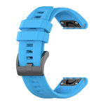20mm Silicone Solid Color Watch Band, For Garmin Fenix 7S, For Garmin Fenix 7S Solar, For Garmin Fenix 7S Sapphire Solar
