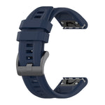20mm Silicone Solid Color Watch Band, For Garmin Fenix 7S, For Garmin Fenix 7S Solar, For Garmin Fenix 7S Sapphire Solar