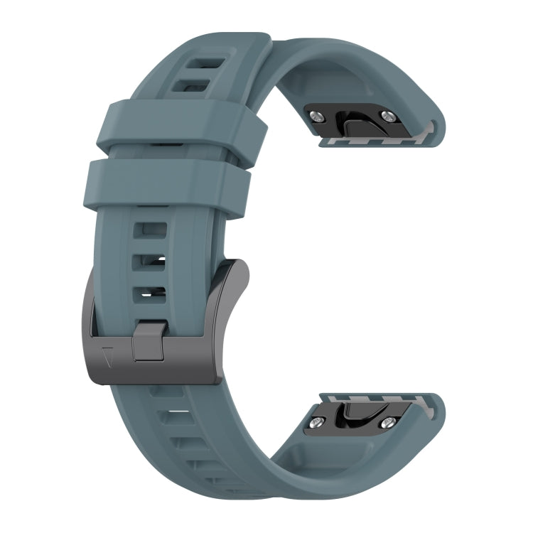 20mm Silicone Solid Color Watch Band, For Garmin Fenix 7S, For Garmin Fenix 7S Solar, For Garmin Fenix 7S Sapphire Solar