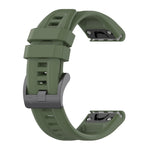 20mm Silicone Solid Color Watch Band, For Garmin Instinct 2S, For Garmin Fenix 6S, For Garmin Fenix 6S Pro