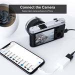 ENKAY ENK-AT108 8 Pin to USB 3.0 OTG Adapter Data Cable for iPhone / iPad, ENK-AT108