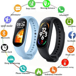 M7 0.96 inch Color Screen Smart Watch,Support Heart Rate Monitoring/Blood Pressure Monitoring