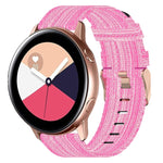 20mm Nylon Woven Watch Band, For Samsung Galaxy Watch Active 2 44mm, For Samsung Galaxy Watch Active 40mm, For Samsung Galaxy Watch 42mm, For Samsung Gear Sport, For Samsung Gear S2 Classic