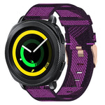 20mm Nylon Woven Watch Band, For Samsung Galaxy Watch Active 2 44mm, For Samsung Galaxy Watch Active 40mm, For Samsung Galaxy Watch 42mm, For Samsung Gear Sport, For Samsung Gear S2 Classic