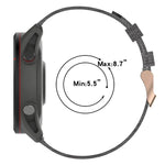 22mm Nylon Woven Watch Band, For Samsung Galaxy Watch3 45mm, For Samsung Galaxy Watch 46mm, For Samsung Gear S3 Classic, For Samsung Gear S3 Frontier