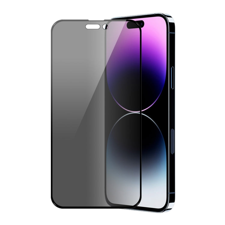 ENKAY 28 Degree Anti-peeping Tempered Glass Film for iPhone 14 Pro, For iPhone 14 Pro (1 PC), For iPhone 14 Pro (2 PCS), For iPhone 14 Pro (5 PCS)