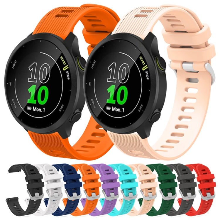 20mm Silicone Twill Watch Band, For Garminmove 3, For Garmin VivoMove Luxe, For Garminmove Luxe, For Garmin VivoMove Style