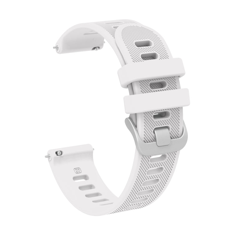 20mm Silicone Twill Watch Band, For Amazfit GTS, For Amazfit BIP