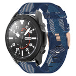20mm Nylon Woven Watch Band, For Samsung Galaxy Watch5 40mm, For Samsung Galaxy Watch5 44mm, For Samsung Galaxy Watch5 Pro 45mm, For Samsung Galaxy Watch4 40mm, For Samsung Galaxy Watch4 44mm, For Samsung Galaxy Watch4 Classic 46mm