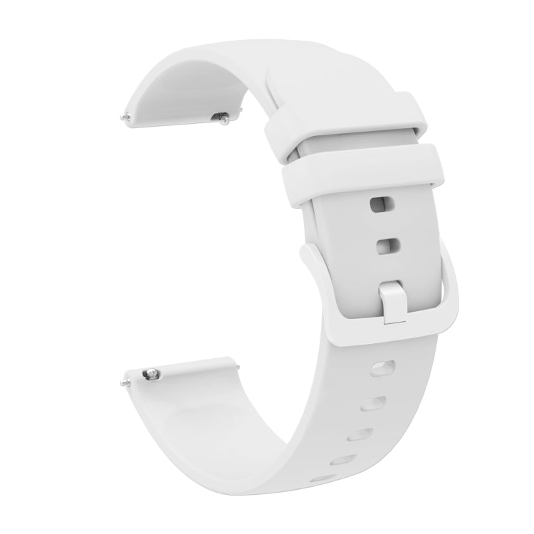 20mm Solid Color Soft Silicone Watch Band, For Amazfit GTS, For Amazfit BIP