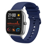 20mm Solid Color Soft Silicone Watch Band, For Amazfit GTS, For Amazfit BIP