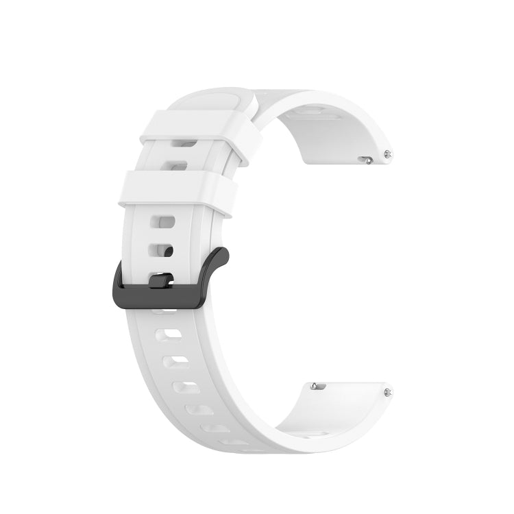 20mm Solid Color Soft Silicone Watch Band, For Samsung Galaxy Watch Active 2 44mm, For Samsung Galaxy Watch 42mm