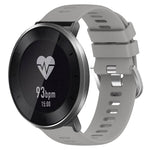 18mm Solid Color Silicone Watch Band, For Huawei Band B5, For Honor S1