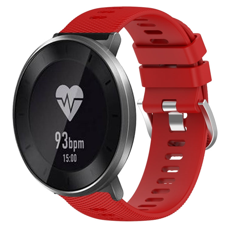 18mm Solid Color Silicone Watch Band, For Huawei Band B5, For Honor S1