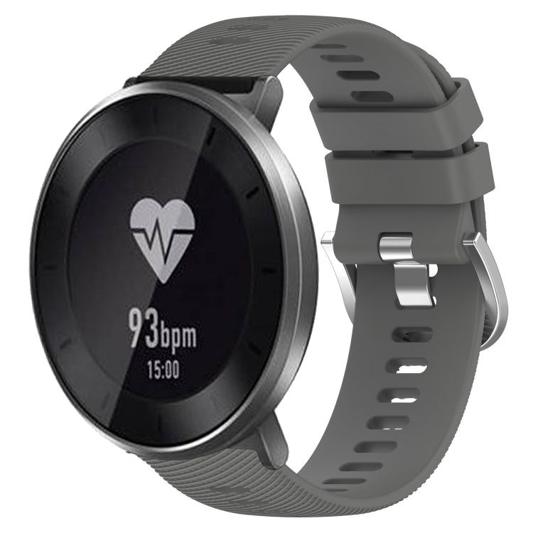 18mm Solid Color Silicone Watch Band, For Huawei Band B5, For Honor S1