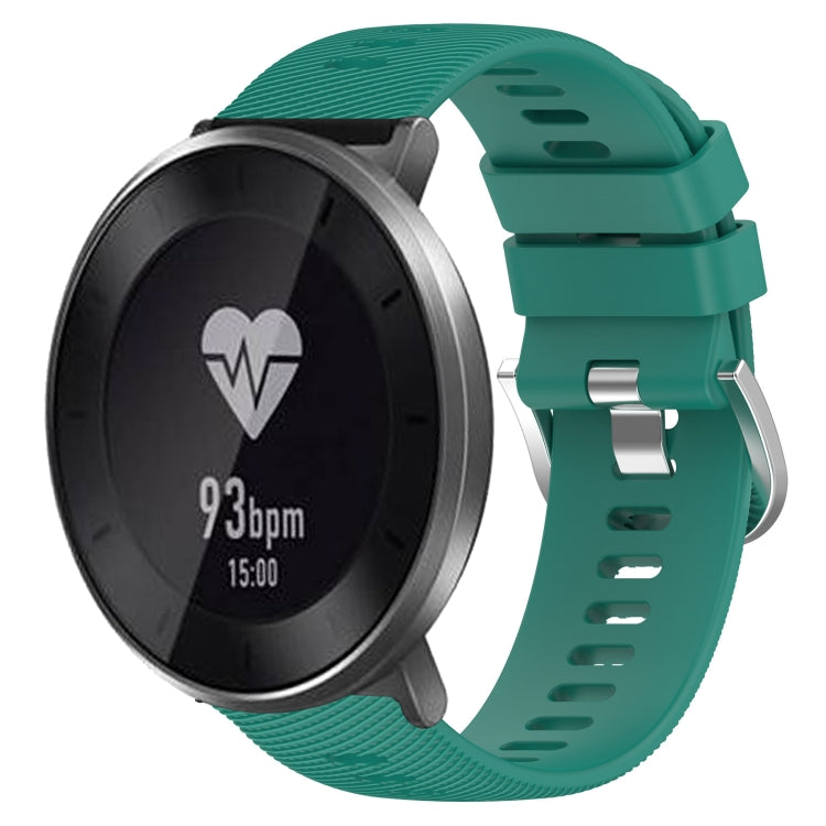 18mm Solid Color Silicone Watch Band, For Huawei Band B5, For Honor S1