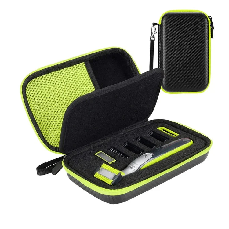 Razor EVA PU Box Travel Storage Bag For Philips QP2520 / QP2530 / QP2620 / QP2630 Shaver, For Philips QP2520