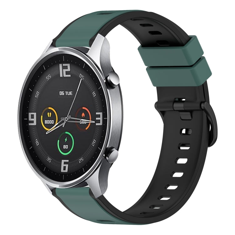 22mm Two-Color Silicone Watch Band, For Xiaomi MI Watch Color