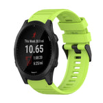 22mm Horizontal Texture Silicone Watch Band with Removal Tool, For Garmin Forerunner 955, For Garmin Forerunner 945, For Garmin Forerunner 935