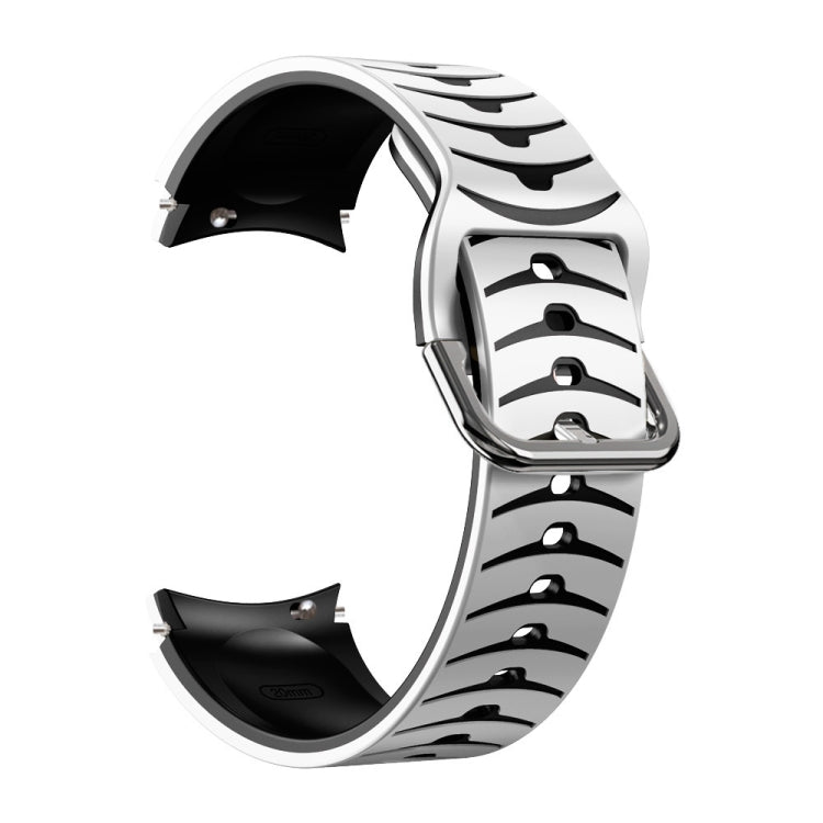 Curved Texture Silicone Watch Band, For Samsung Galaxy Watch 5 44mm, For Samsung Galaxy Watch 5 40mm, For Samsung Galaxy Watch 5 Pro 45mm