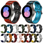 Curved Texture Silicone Watch Band, For Samsung Galaxy Watch 5 44mm, For Samsung Galaxy Watch 5 40mm, For Samsung Galaxy Watch 5 Pro 45mm