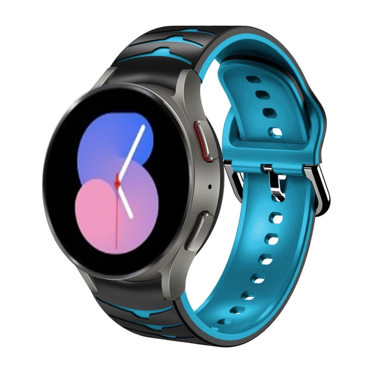 Curved Texture Silicone Watch Band, For Samsung Galaxy Watch 5 44mm, For Samsung Galaxy Watch 5 40mm, For Samsung Galaxy Watch 5 Pro 45mm