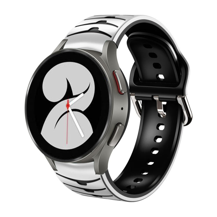 Curved Texture Silicone Watch Band, For Samsung Galaxy Watch 4 44mm, For Samsung Galaxy Watch 4 40mm, For Samsung  Galaxy Watch 4 Classic 42mm
