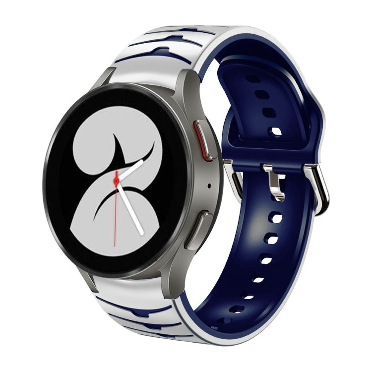 Curved Texture Silicone Watch Band, For Samsung Galaxy Watch 4 44mm, For Samsung Galaxy Watch 4 40mm, For Samsung  Galaxy Watch 4 Classic 42mm
