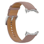 Leather Embossed Sewing Watch Band, For Google Pixel Watch 4 / 3 / 2 / 1 41mm