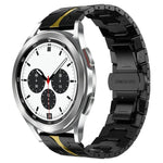Armor Stainless Steel Metal Watch Band, For Samsung Galaxy watch 42mm, For Samsung Galaxy Watch3 41mm, For Samsung Galaxy Gear Sport, For Samsung Galaxy Watch Active, For Samsung Galaxy Watch5 / Watch5 Pro, For Samsung Galaxy Watch4 / Watch4 Classic