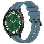 20mm Concave Striped Slicone Watch Band, For Samsung Galaxy Watch5 44mm, For Samsung Galaxy Watch 6 Classic 47mm, For Samsung Galaxy Watch5 40mm, For Samsung Galaxy Watch5 Pro 45mm
