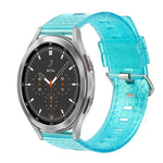 20mm Transparent Shiny Diamond TPU Watch Band, For Samsung Galaxy Watch 3 41mm, For Samsung Galaxy Watch 42mm, For Samsung Galaxy Watch5 40mm / 44mm, For Samsung Galaxy Watch5 Pro, For Samsung Galaxy Watch4 / Watch4 Classic, For Samsung Galaxy Watch3 4...