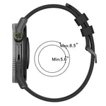 22mm Vertical Two-Color Silicone Watch Band, For Xiaomi MI Watch S2 42mm, For Xiaomi MI Watch S2 46mm