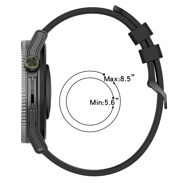 22mm Vertical Two-Color Silicone Watch Band, For Xiaomi MI Watch S2 42mm, For Xiaomi MI Watch S2 46mm