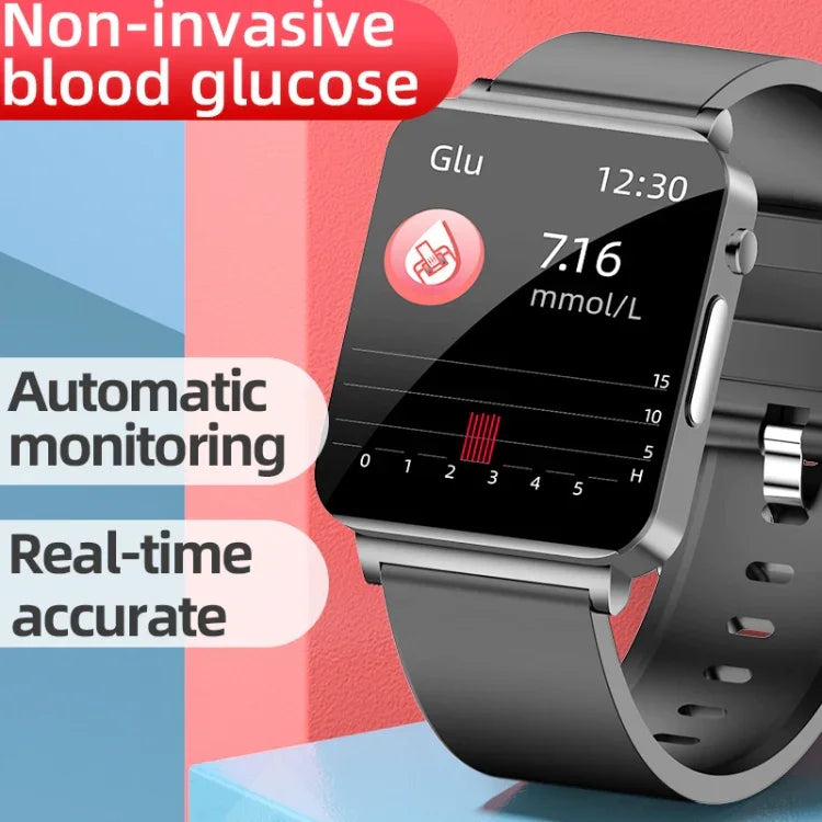 KS03 1.72 inch Color Screen Smart Watch,Support Heart Rate Monitoring / Blood Pressure Monitoring