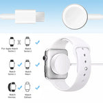 1m USB Magnetic Fast Charger Charging Cable for Watch Apple Series Ultra/8/7/6/SE/SE2/5/4/3/2/1, DS-XB011