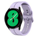 20mm Loop Silicone Watch Band, For Samsung Galaxy Watch4 44mm, For Samsung Galaxy Watch4 40mm, For Samsung  Galaxy Watch 4 Classic 42mm, For Samsung  Galaxy Watch 4 Classic 46mm