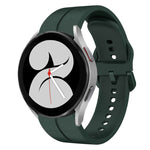 20mm Loop Silicone Watch Band, For Samsung Galaxy Watch4 44mm, For Samsung Galaxy Watch4 40mm, For Samsung  Galaxy Watch 4 Classic 42mm, For Samsung  Galaxy Watch 4 Classic 46mm