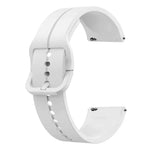 20mm Loop Silicone Watch Band, For Samsung Galaxy Watch 6 40mm, For Samsung Galaxy Watch 6 Classic 43mm