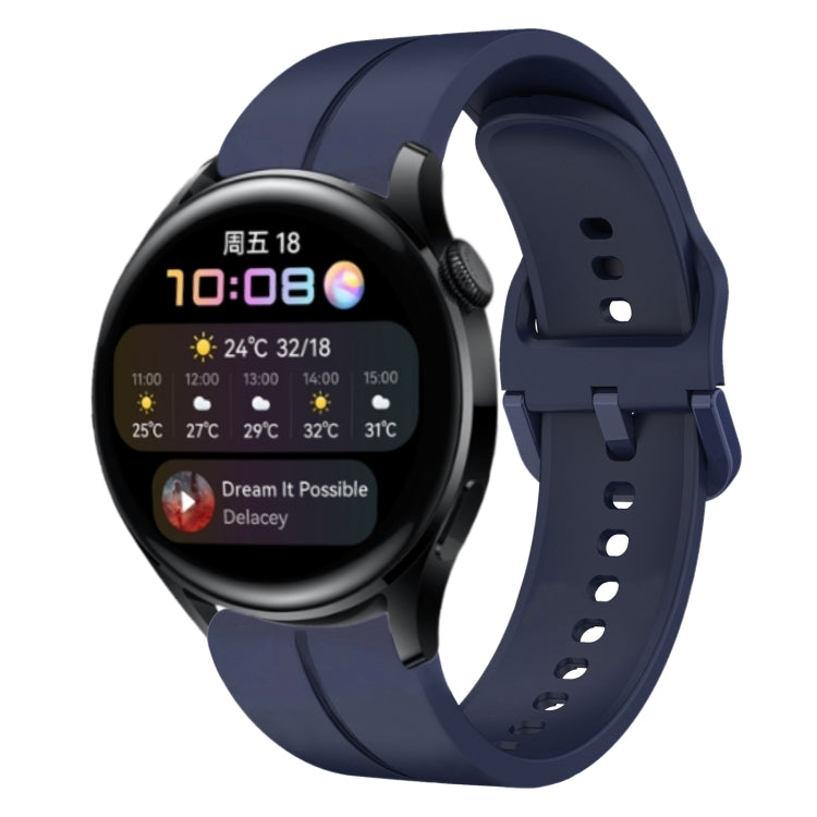 22mm Loop Silicone Watch Band, For Huawei Watch GT Runner, For Huawei Watch 3 Pro New, For Huawei Watch 3, For Huawei Watch 3 Pro
